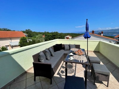 Apartment Three bedroom apartment with terrace and sea view Polje, Krk A-18669-c - Outdoor photo 36