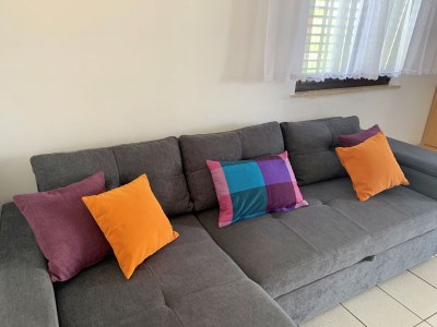 Apartment One bedroom apartment with terrace and sea view Šilo, Krk A-18756-a - Outdoor photo 12