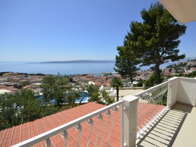Apartment One bedroom apartment with terrace and sea view Baška Voda, Makarska A-12442-a - Outdoor photo 25
