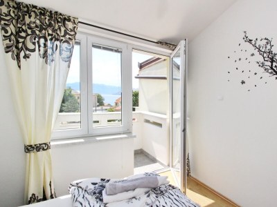 Apartment Two bedroom apartment with terrace and sea view Baška, Krk A-18778-b - Outdoor photo 17