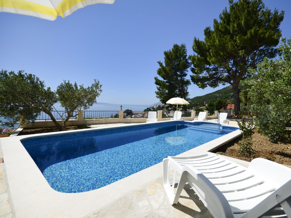 Apartment One bedroom apartment with terrace and sea view Baška Voda, Makarska A-12442-d