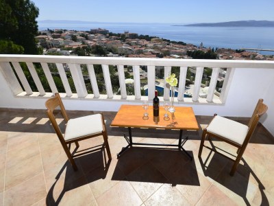 Apartment One bedroom apartment with terrace and sea view Baška Voda, Makarska A-12442-d - Outdoor photo 23