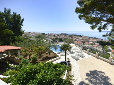 Apartment Studio flat with balcony and sea view Baška Voda, Makarska AS-12442-a - Outdoor photo 12