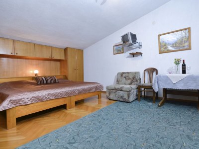 Apartment Studio flat with balcony and sea view Baška Voda, Makarska AS-12442-a - Outdoor photo 16