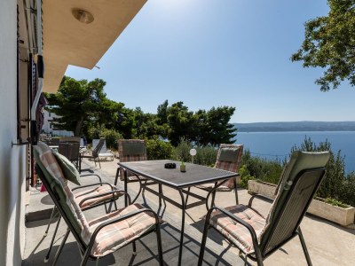 Apartment Two bedroom apartment with terrace and sea view Stanići, Omiš A-20107-c - Outdoor photo 24