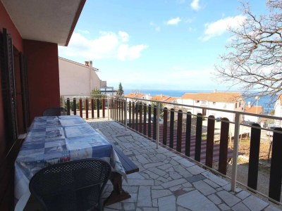 Apartment Three bedroom apartment with terrace and sea view Njivice, Krk A-21858-b in Njivice - Apartment