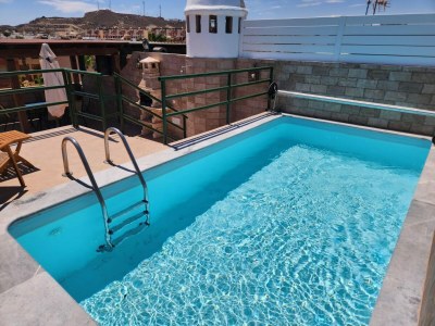 Apartment Apartment in Vera with rooftop pool - Outdoor photo 3