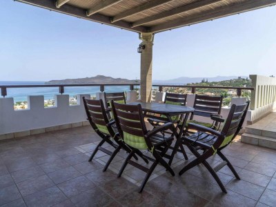 Holiday park Modernes Ferienhaus in Stalos mit Balkon - Outdoor photo 2