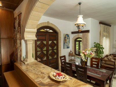 Holiday park Modernes Ferienhaus in Stalos mit Balkon - Features photo 12