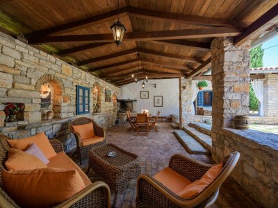 Villa Hübsche Villa mit Balkon - Outdoor photo 8