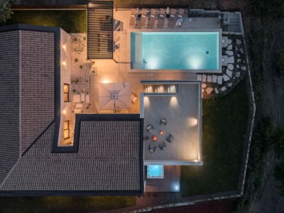 Villa Luxusvilla in Tar mit Aussicht - Outdoor photo 14