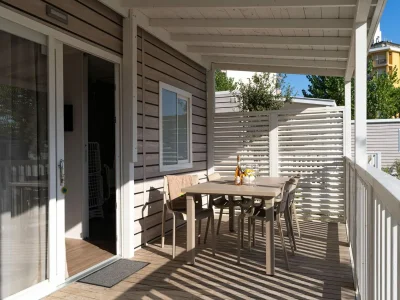 caravan Lodge im Rimini Family Village in Strandnähe - Outdoor photo 6