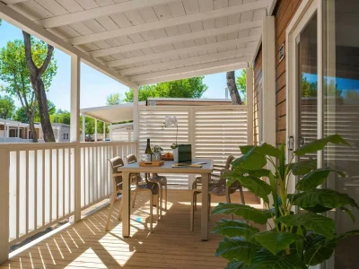 caravan Lodge im Rimini Family Village in Strandnähe - Outdoor photo 10