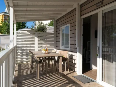 caravan Lodge im Rimini Family Village in Strandnähe - Outdoor photo 11