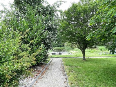 Holiday apartment Ferienwohnung Gotteskoog im Reetdachhaus Bongsiel - Outdoor photo 6