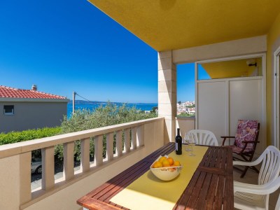 Apartment One bedroom apartment with terrace and sea view Duće, Omiš A-2778-b - Outdoor photo 24