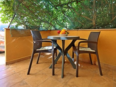 Apartment Studio flat with terrace and sea view Lopar, Rab AS-21808-b - Outdoor photo 21