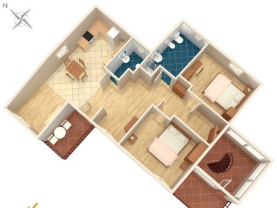 Apartment Two bedroom apartment with balcony Banjole, Pula A-3002-c - Outdoor photo 32
