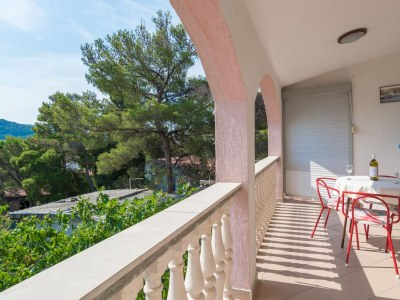 Apartment One bedroom apartment with terrace and sea view Rogoznica A-4186-a - Outdoor photo 20