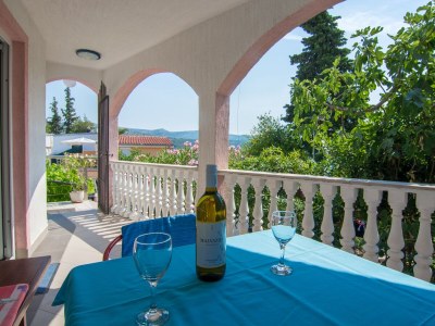 Apartment One bedroom apartment with terrace and sea view Rogoznica A-4186-b - Outdoor photo 18