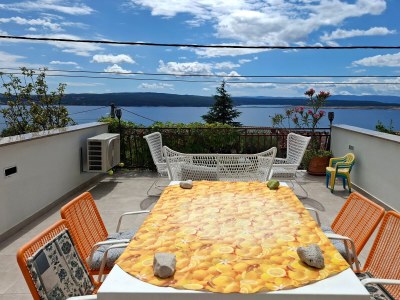 Apartment One bedroom apartment with terrace and sea view Dramalj, Crikvenica A-5592-d - Outdoor photo 26