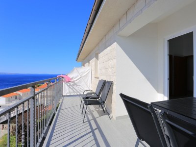 Apartment Two bedroom apartment with terrace and sea view Stanići, Omiš A-17894-a - Outdoor photo 19