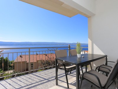Apartment Two bedroom apartment with terrace and sea view Stanići, Omiš A-17894-b in Stanici - Apartment
