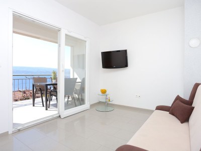 Apartment Two bedroom apartment with terrace and sea view Stanići, Omiš A-17894-b - Outdoor photo 7