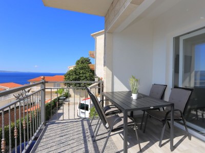 Apartment Two bedroom apartment with terrace and sea view Stanići, Omiš A-17894-b - Outdoor photo 15