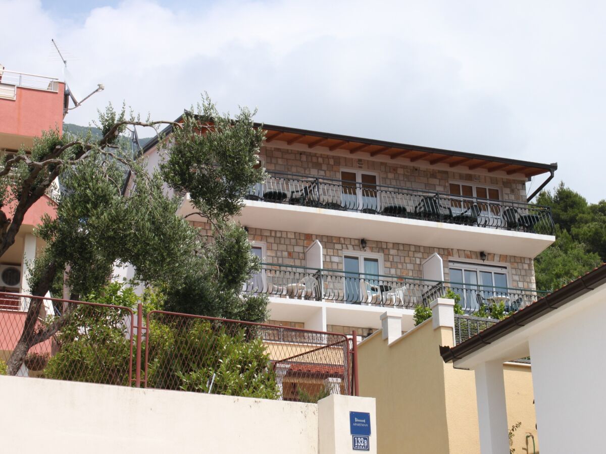 Apartment One bedroom apartment with balcony and sea view Živogošće - Porat, Makarska A-6700-b - Outdoor photo 3