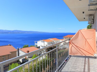 Apartment Studio flat with balcony and sea view Stanići, Omiš AS-17894-a - Outdoor photo 14