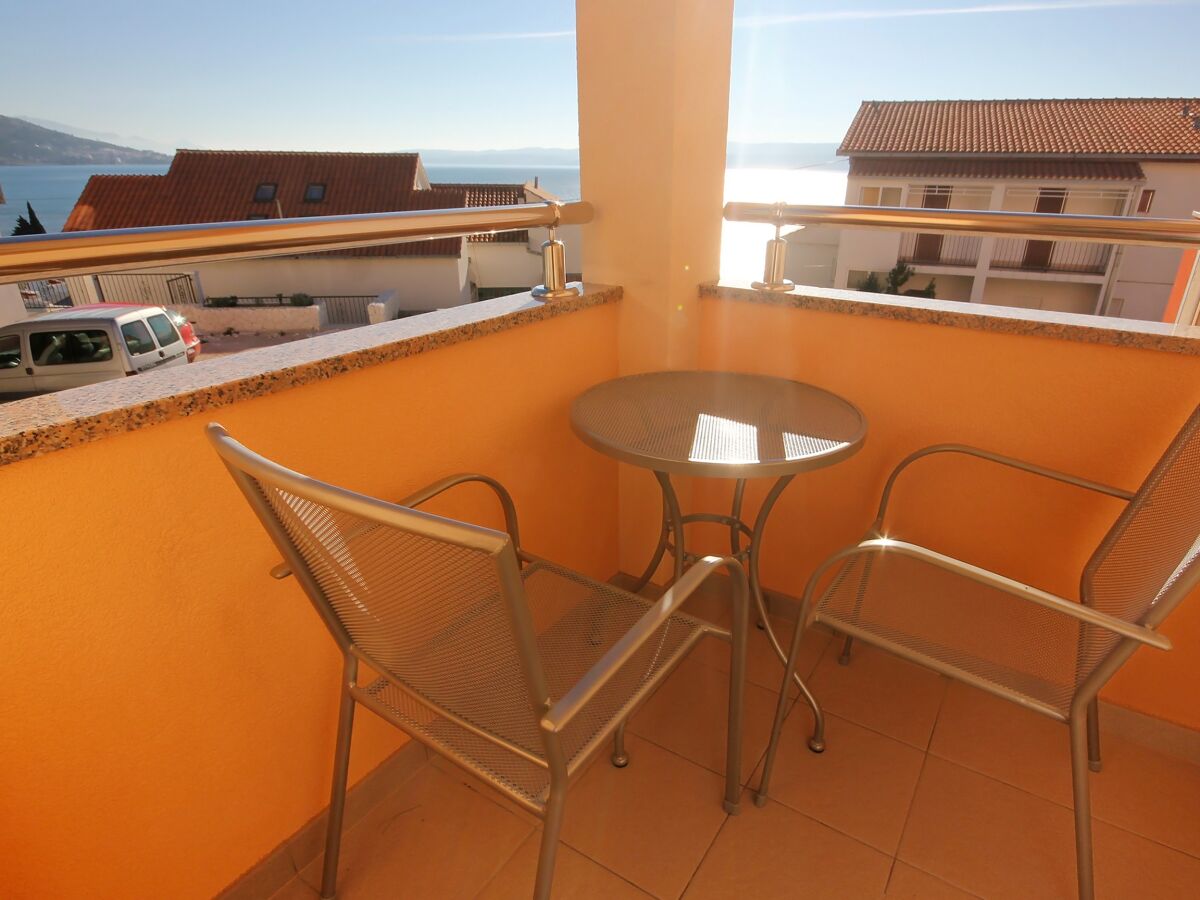 Apartment One bedroom apartment with balcony and sea view Duće, Omiš A-9437-a
