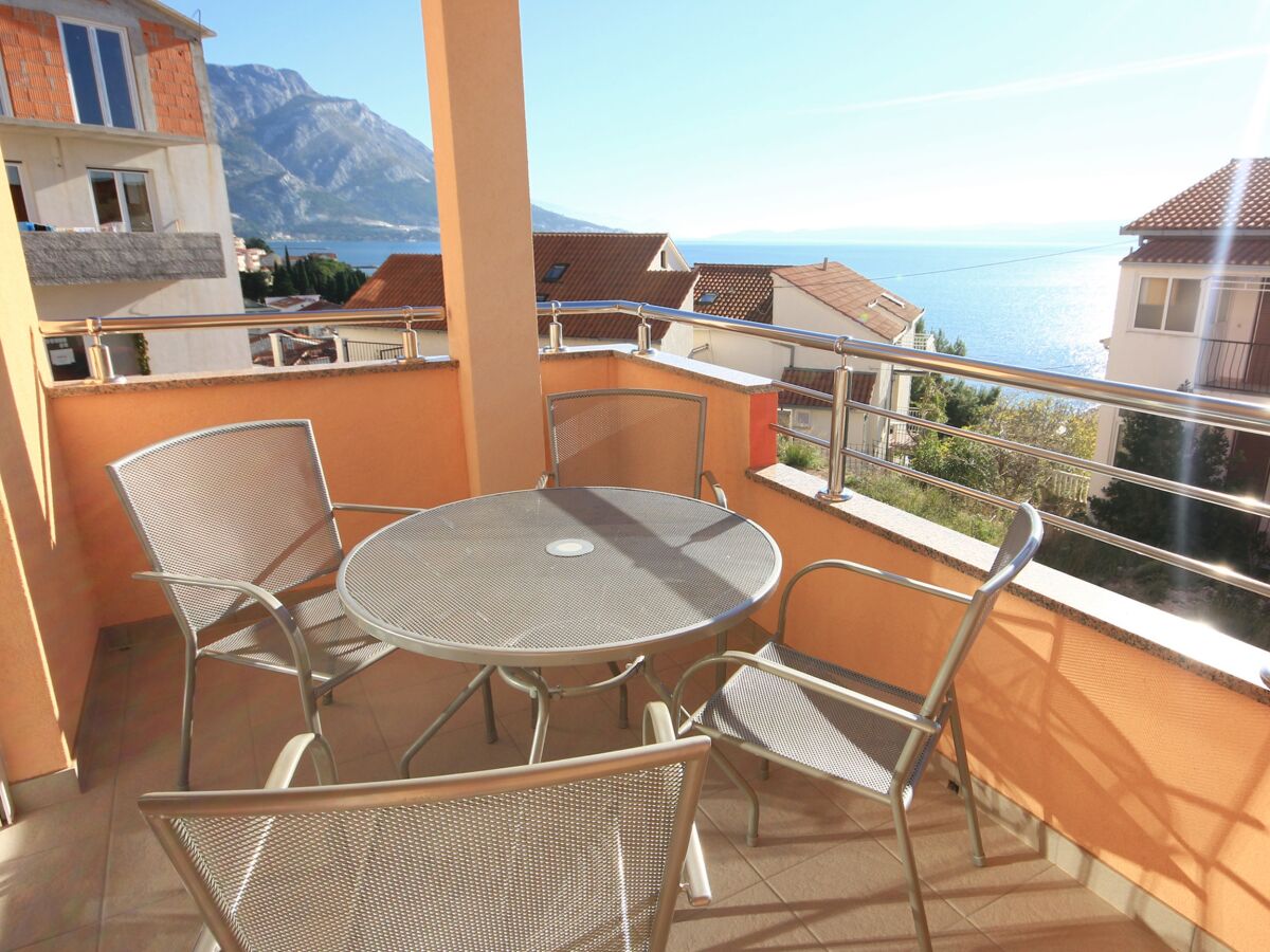Apartment One bedroom apartment with terrace and sea view Duće, Omiš A-9437-b