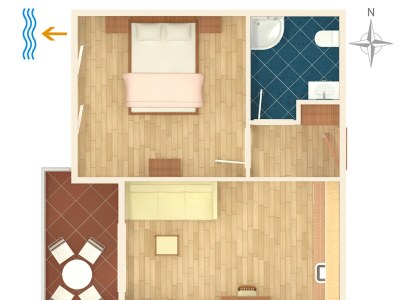 Apartment One bedroom apartment with terrace and sea view Duće, Omiš A-9437-b - Outdoor photo 20