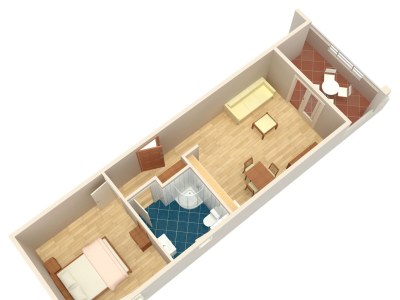 Apartment One bedroom apartment with terrace and sea view Duće, Omiš A-9437-c - Outdoor photo 19