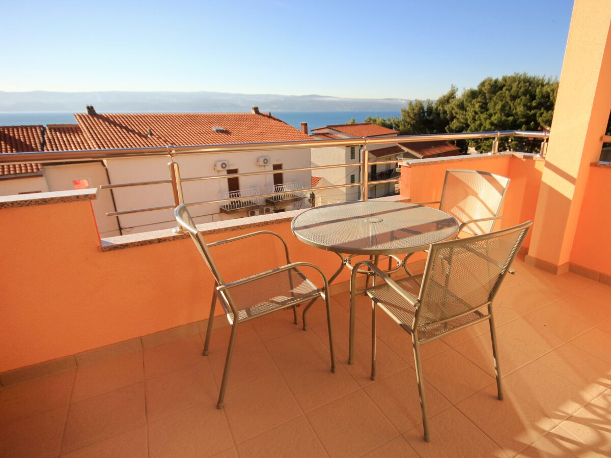 Apartment One bedroom apartment with terrace and sea view Duće, Omiš A-9437-f