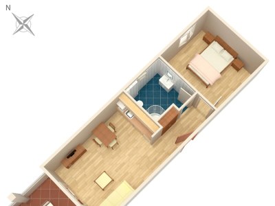 Apartment One bedroom apartment with terrace and sea view Duće, Omiš A-9437-f - Outdoor photo 19