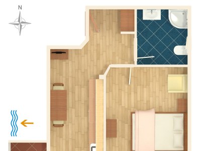 Apartment One bedroom apartment with balcony and sea view Duće, Omiš A-9437-g - Outdoor photo 20