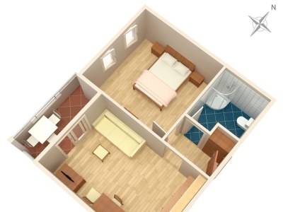 Apartment One bedroom apartment with terrace and sea view Duće, Omiš A-9437-h - Outdoor photo 18