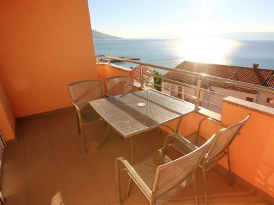 Apartment One bedroom apartment with terrace and sea view Duće, Omiš A-9437-i - Outdoor photo 16