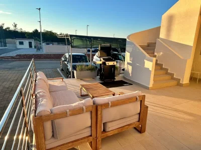 Apartment One bedroom apartment with balcony and sea view Čižići, Krk A-22046-c - Outdoor photo 8