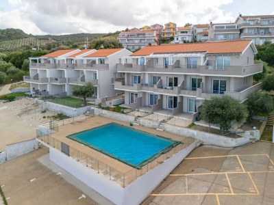 Apartment Wohnung in mit Schwimmbad und Aussicht auf das Meer in Castelsardo - Apartment