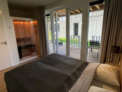 Apartment Großzügige Lodge mit privater Sauna - Features photo 10