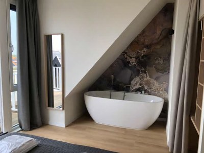 Apartment 2-person lodge on 2nd floor with view of dunes. - Features photo 8