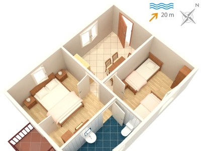 Apartment Two bedroom apartment near beach Drače, Pelješac A-4550-b - Outdoor photo 17