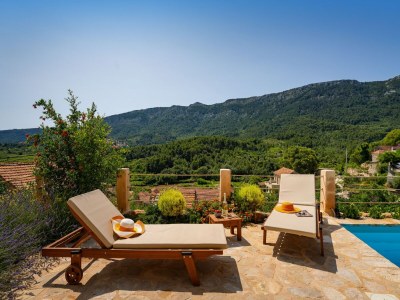 Holiday house Ruhiger Rückzugsort mit Meerblick auf Insel Hvar - Outdoor photo 3