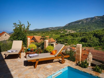 Holiday house Ruhiger Rückzugsort mit Meerblick auf Insel Hvar - Outdoor photo 22