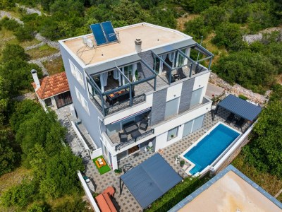 Apartment Helles Penthouse mit Meerblick, Hvar in Zaboric - Apartment