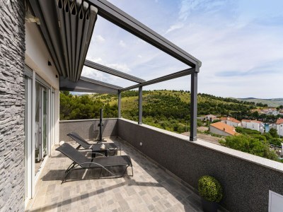 Apartment Helles Penthouse mit Meerblick, Hvar - Outdoor photo 3