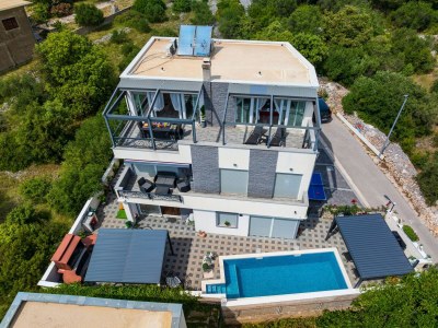 Apartment Helles Penthouse mit Meerblick, Hvar - Outdoor photo 4